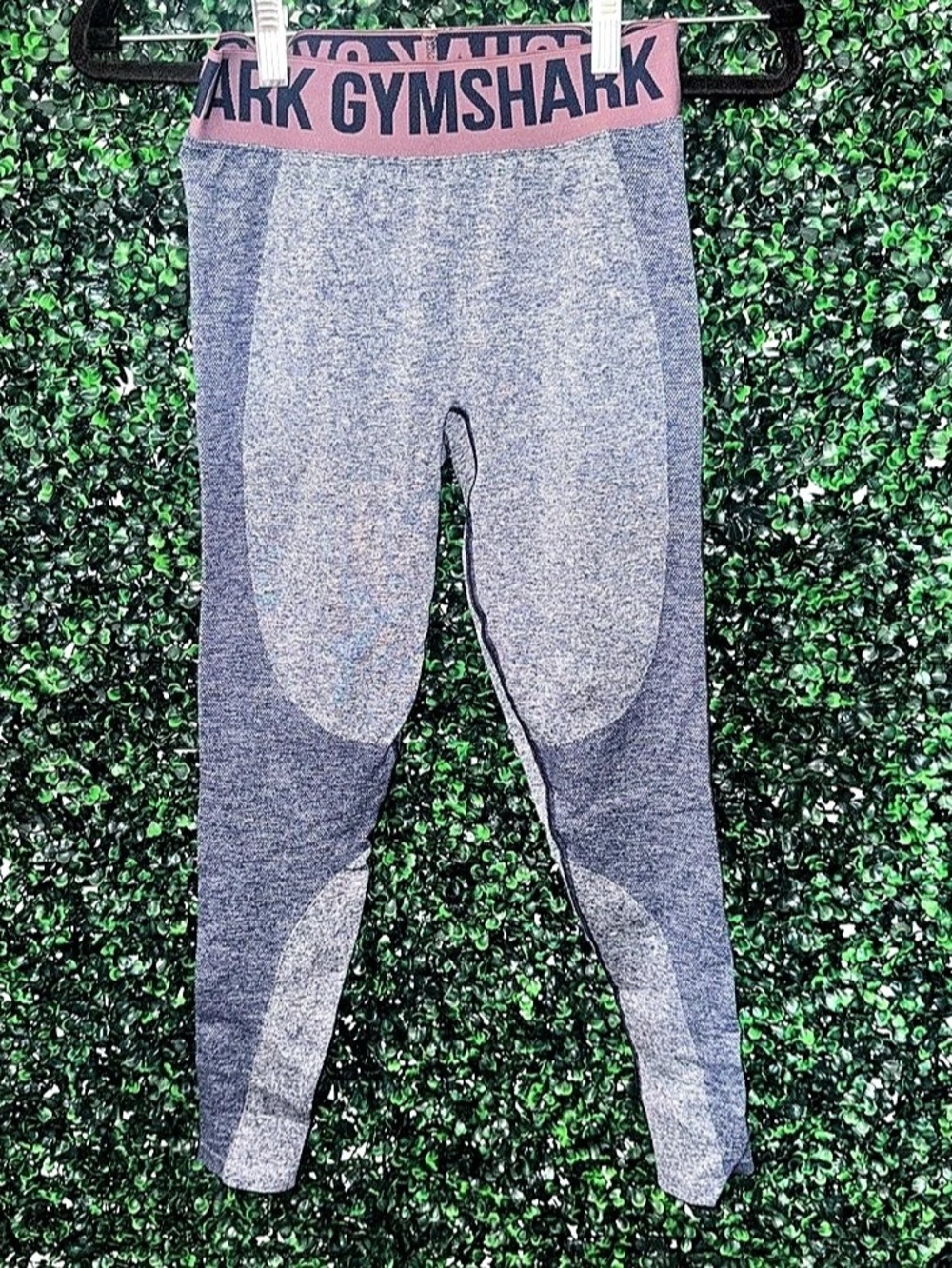 Gymshark Vital Seamless Leggings Gray & Pink